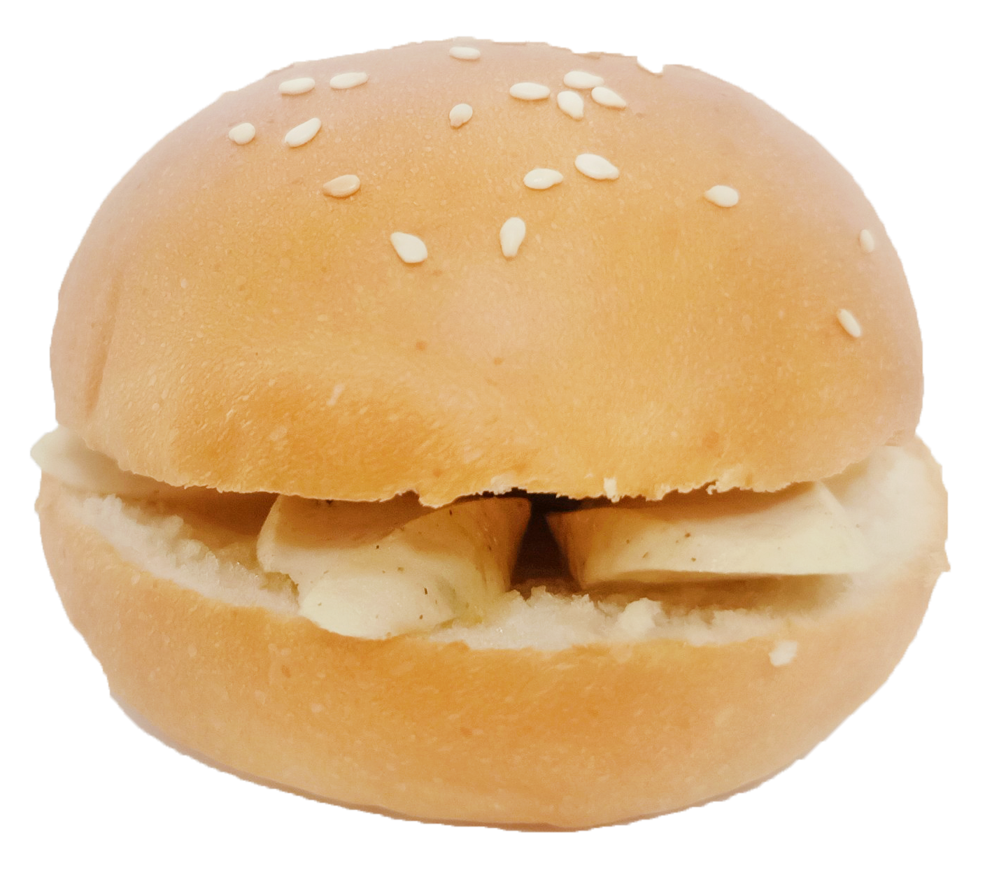 banh hamburger sot cha